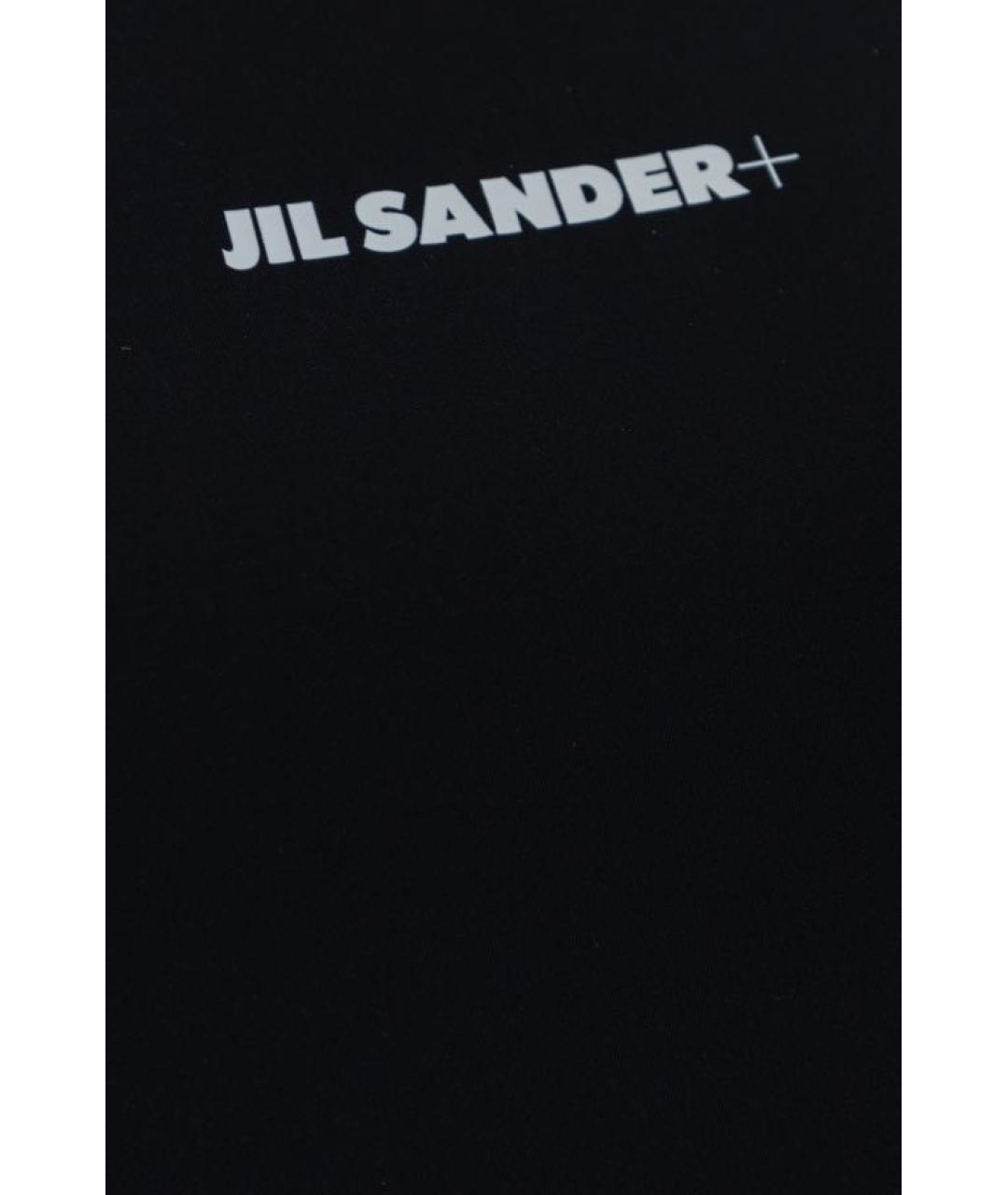 JIL SANDER Черная майка, фото 4