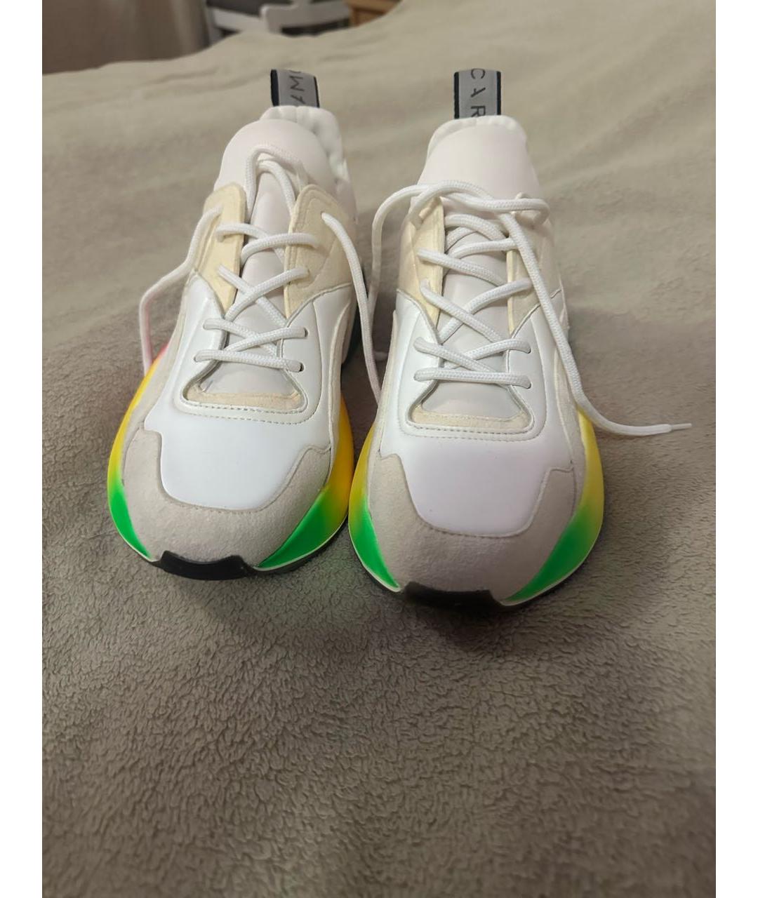 STELLA MCCARTNEY Белые кроссовки, фото 4