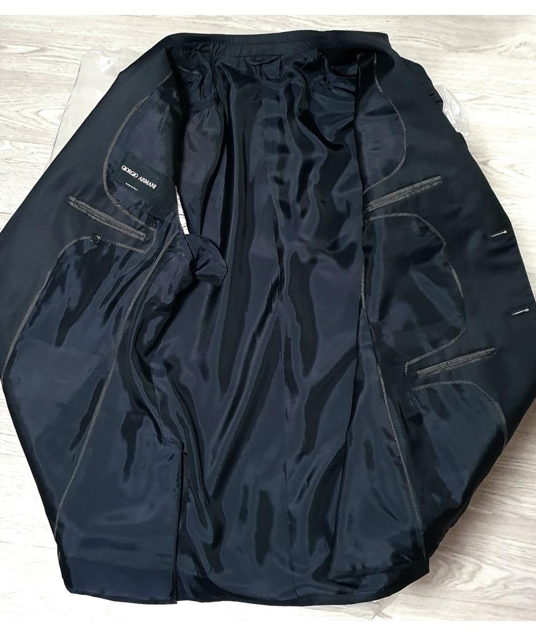 GIORGIO ARMANI Черный шерстяной пиджак, фото 8