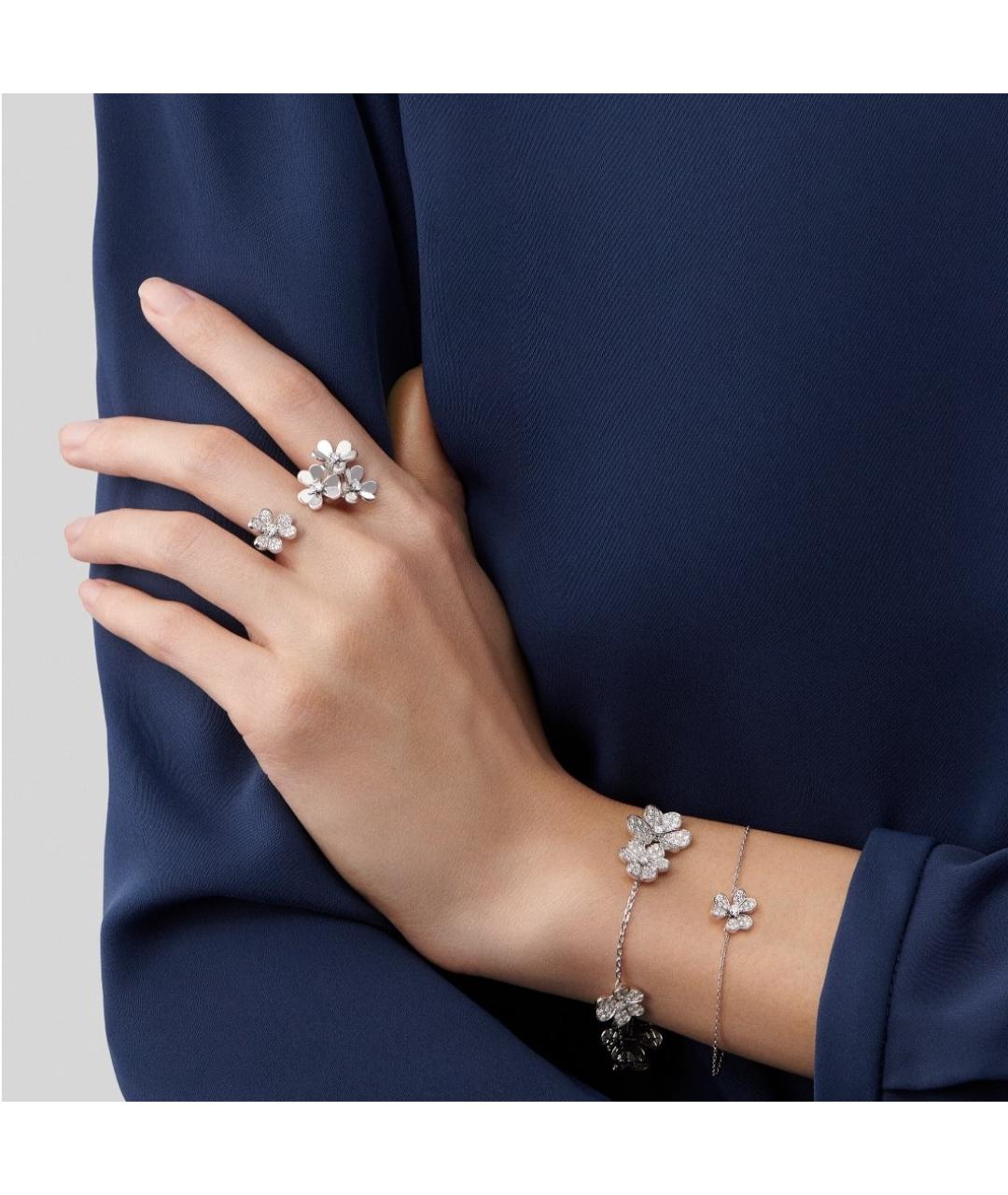 VAN CLEEF & ARPELS Белый браслет из белого золота, фото 2