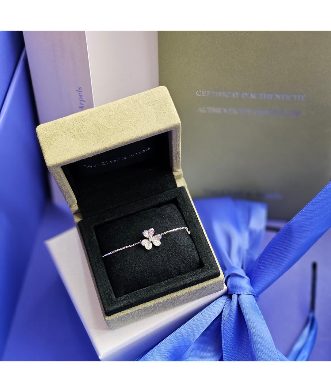 VAN CLEEF & ARPELS Белый браслет из белого золота, фото 5
