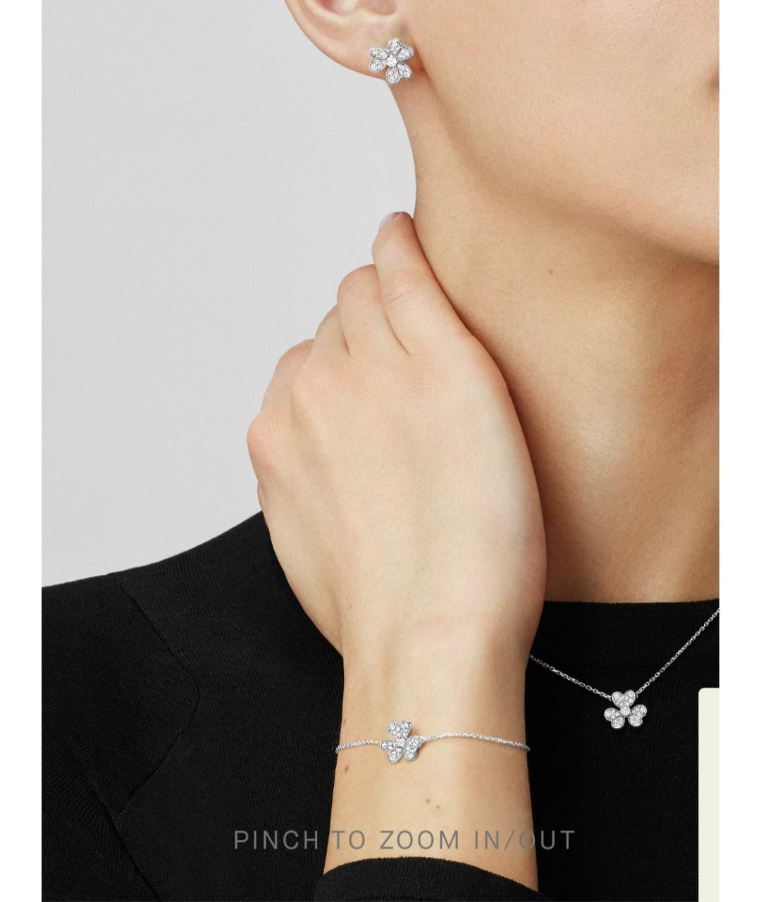 VAN CLEEF & ARPELS Белый браслет из белого золота, фото 3