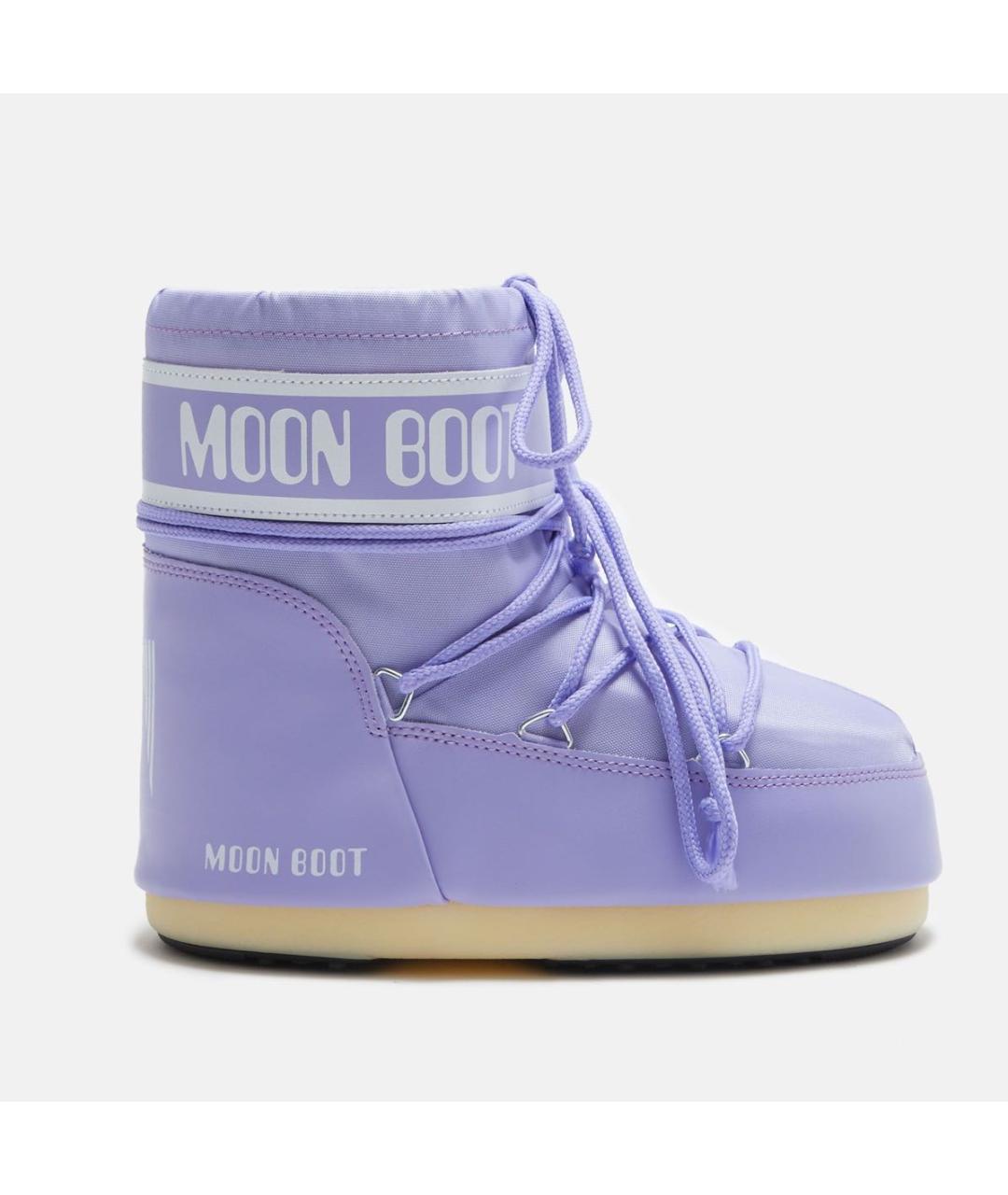 MOON BOOT Фиолетовые ботинки, фото 7