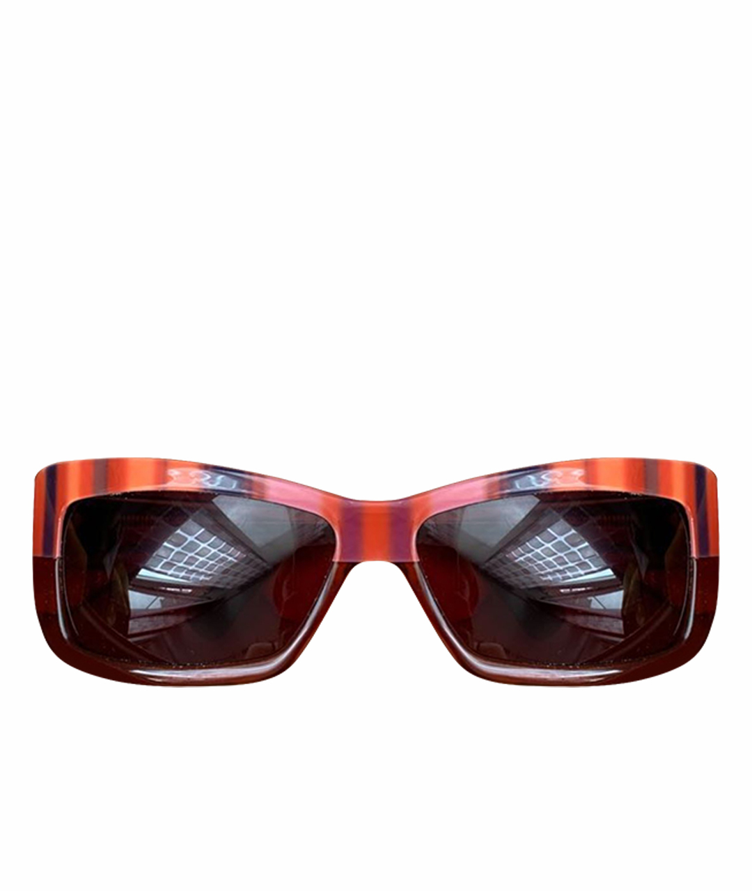 ETRO Коралловые пластиковые солнцезащитные очки, фото 1