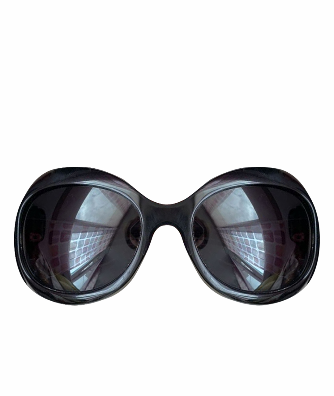 ESCADA VINTAGE Черные пластиковые солнцезащитные очки, фото 1