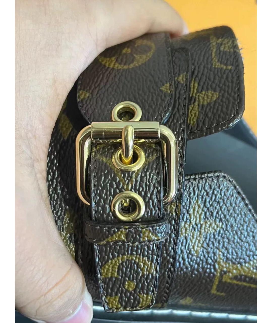 LOUIS VUITTON PRE-OWNED Коричневые сабо, фото 4