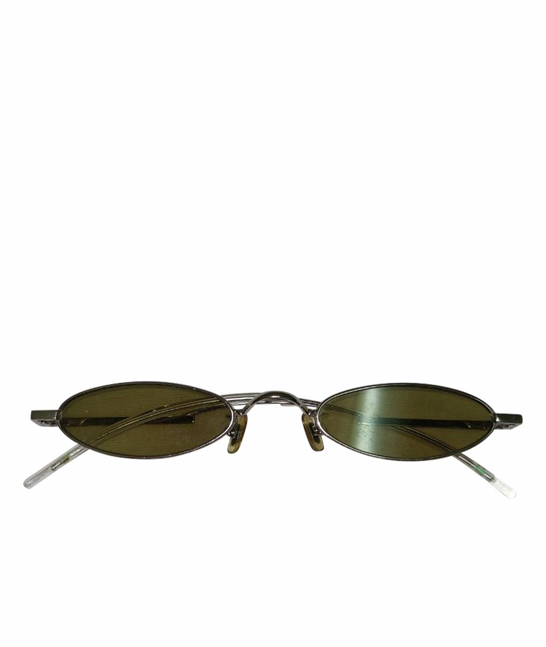 GENTLE MONSTER Зеленые металлические солнцезащитные очки, фото 1