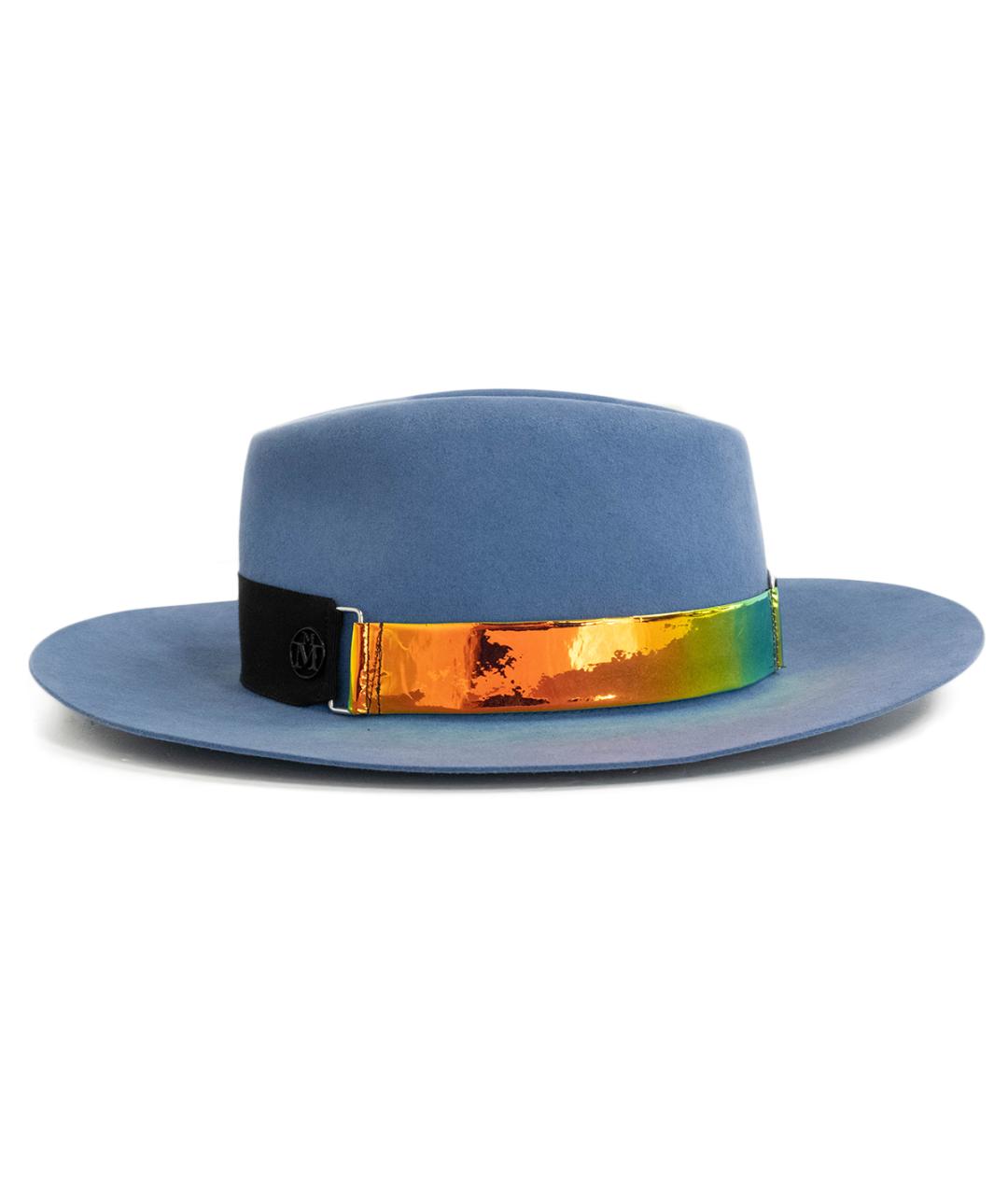 MAISON MICHEL Голубая шляпа, фото 2