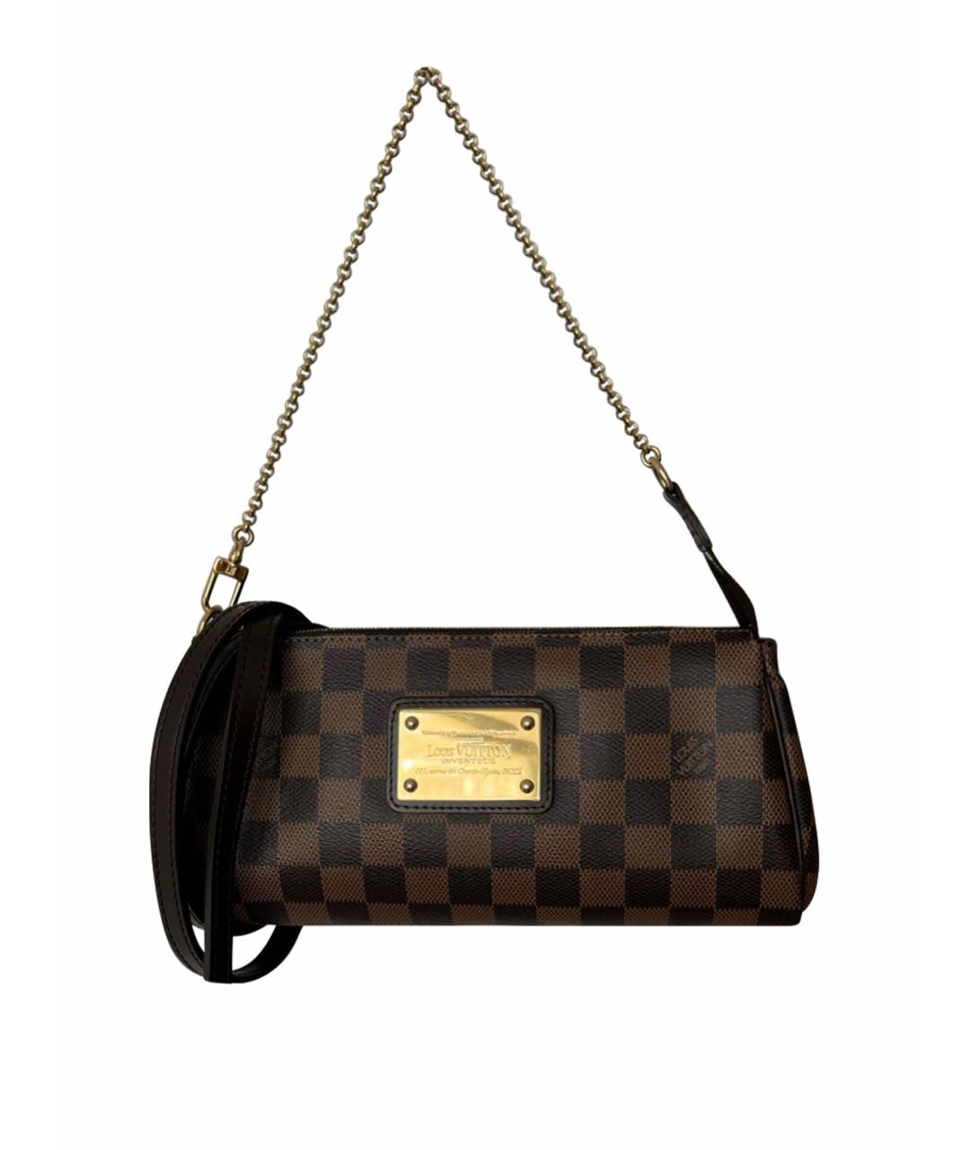 LOUIS VUITTON PRE-OWNED Коричневая сумка через плечо, фото 1