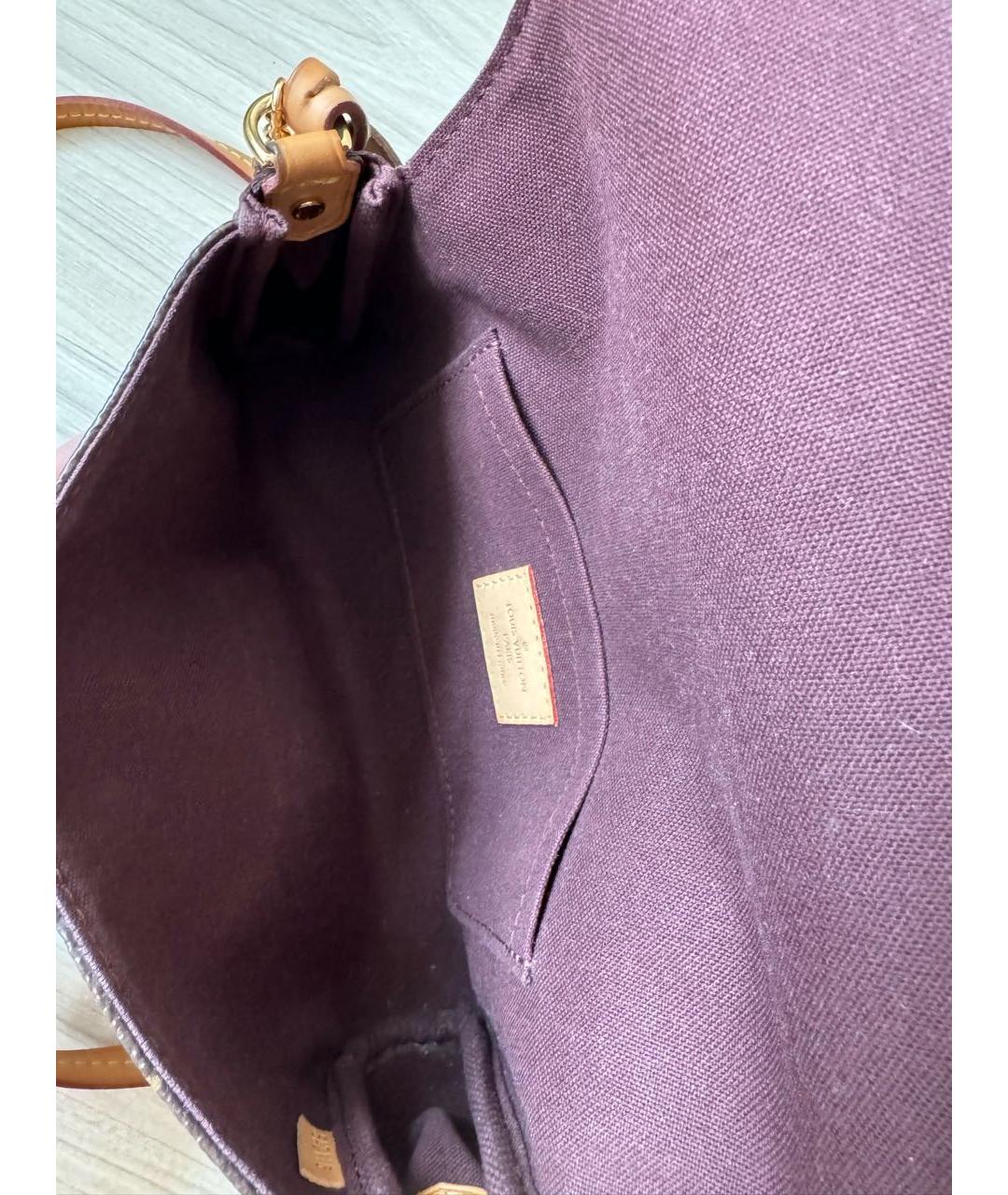 LOUIS VUITTON Коричневая сумка через плечо, фото 8