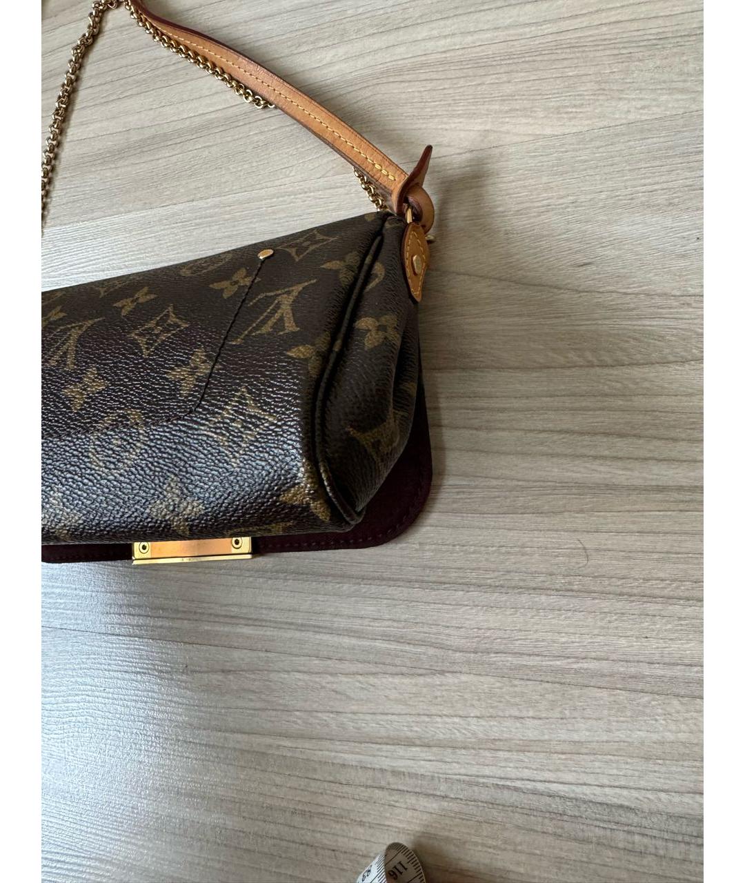 LOUIS VUITTON Коричневая сумка через плечо, фото 3