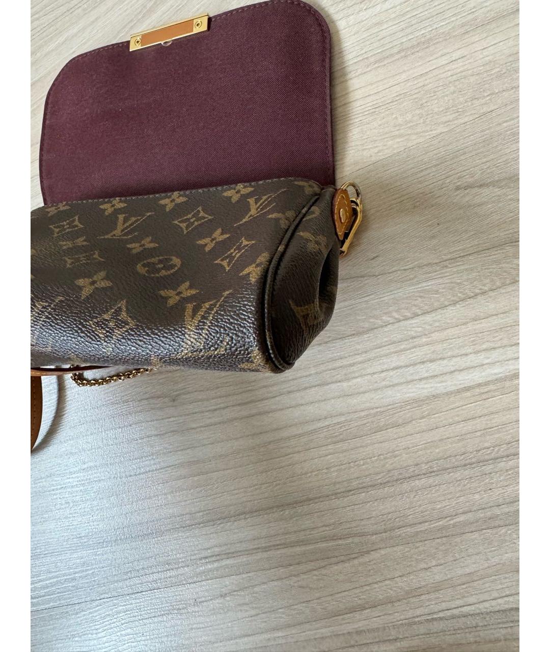 LOUIS VUITTON Коричневая сумка через плечо, фото 5