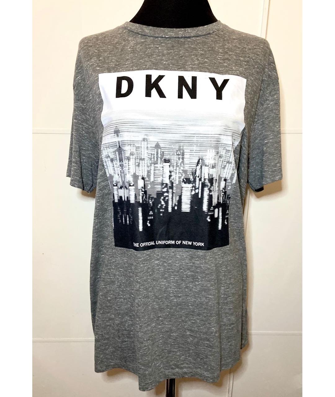 DKNY Серая футболка, фото 2