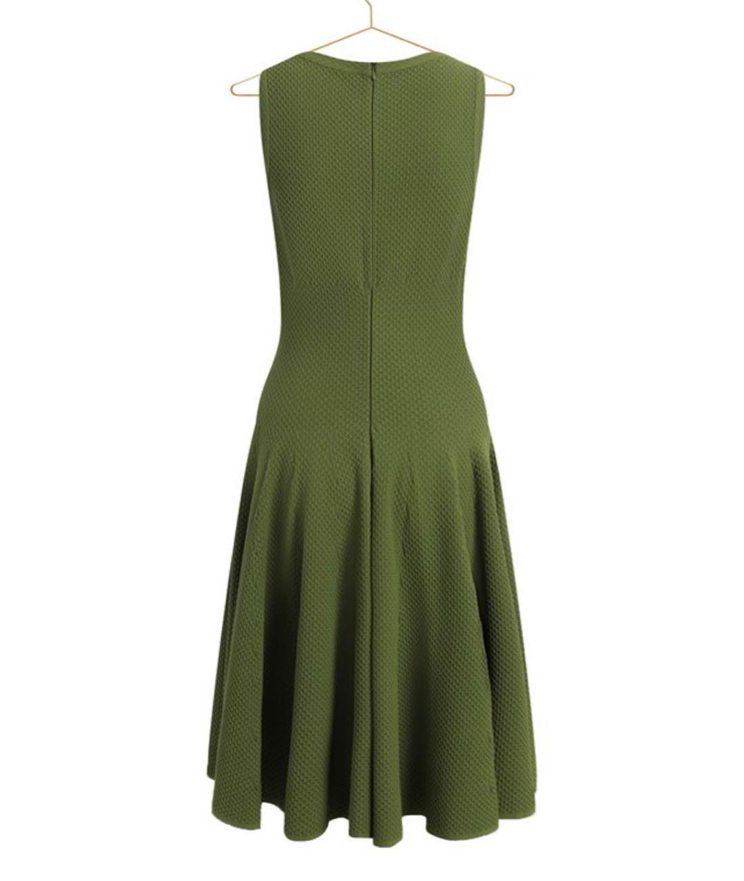 ALAIA Зеленые повседневное платье, фото 2