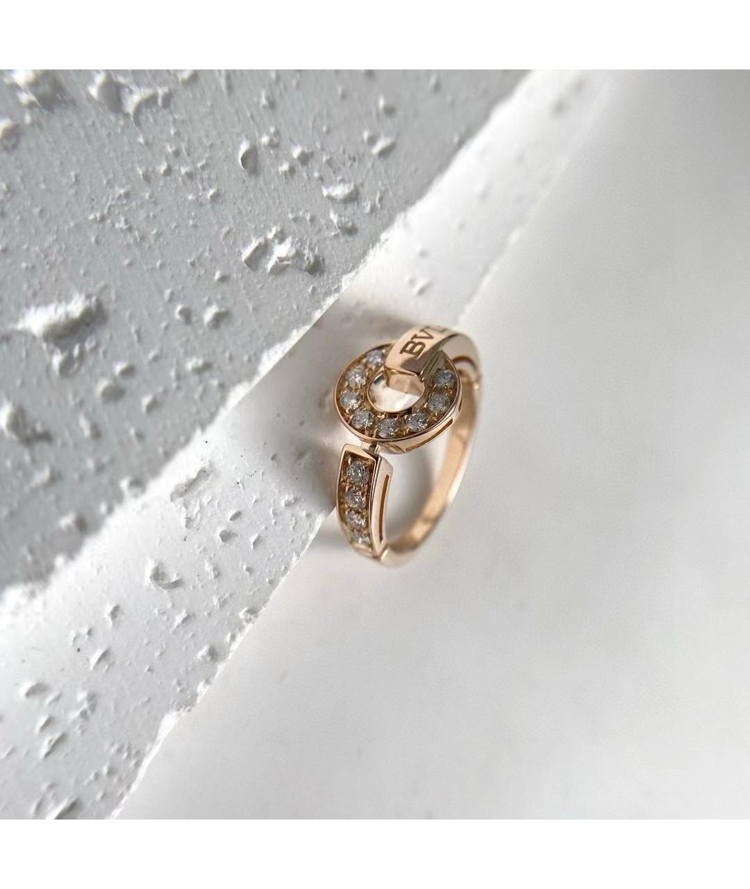 BVLGARI Золотое кольцо из розового золота, фото 3
