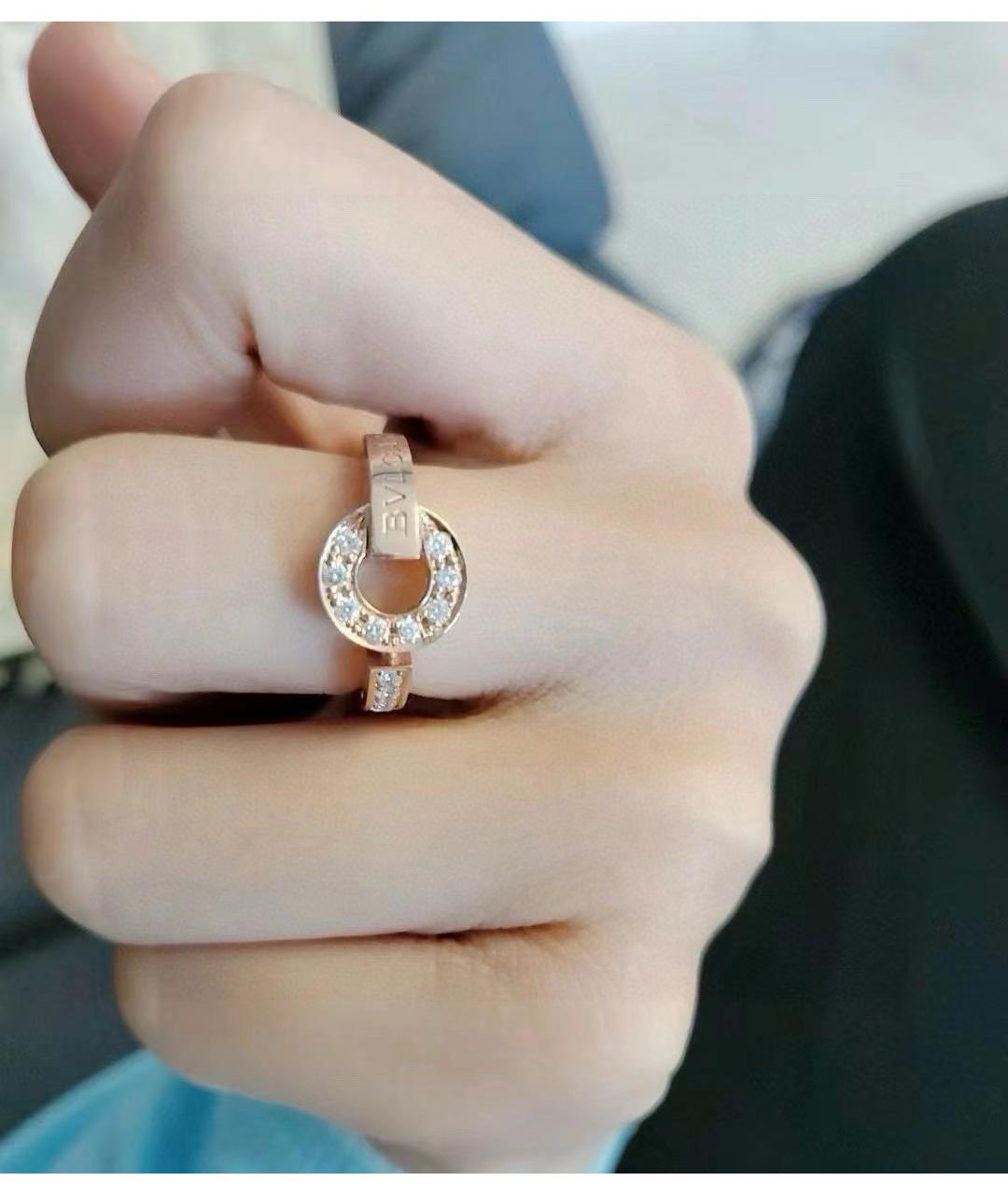 BVLGARI Золотое кольцо из розового золота, фото 5
