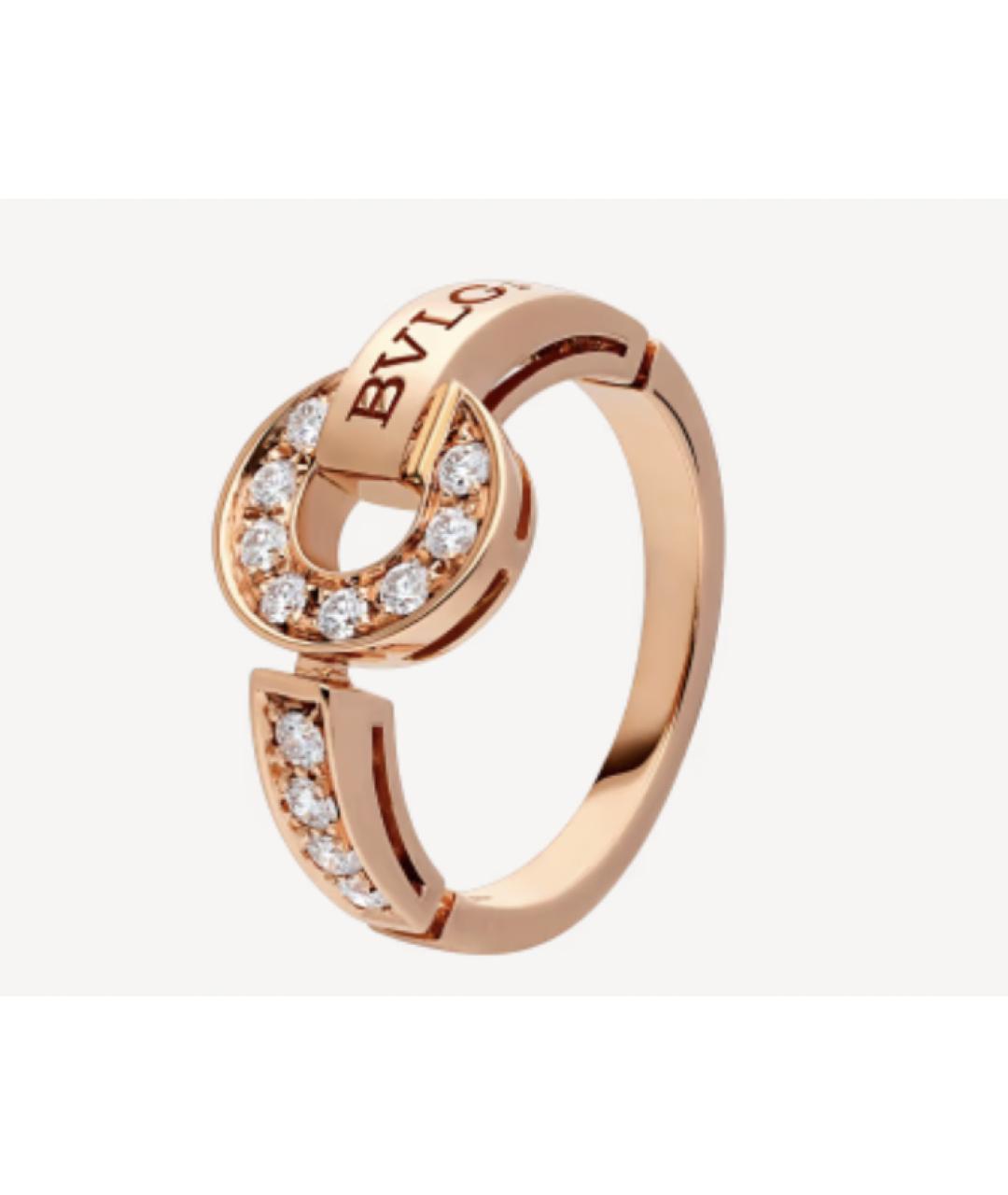 BVLGARI Золотое кольцо из розового золота, фото 7