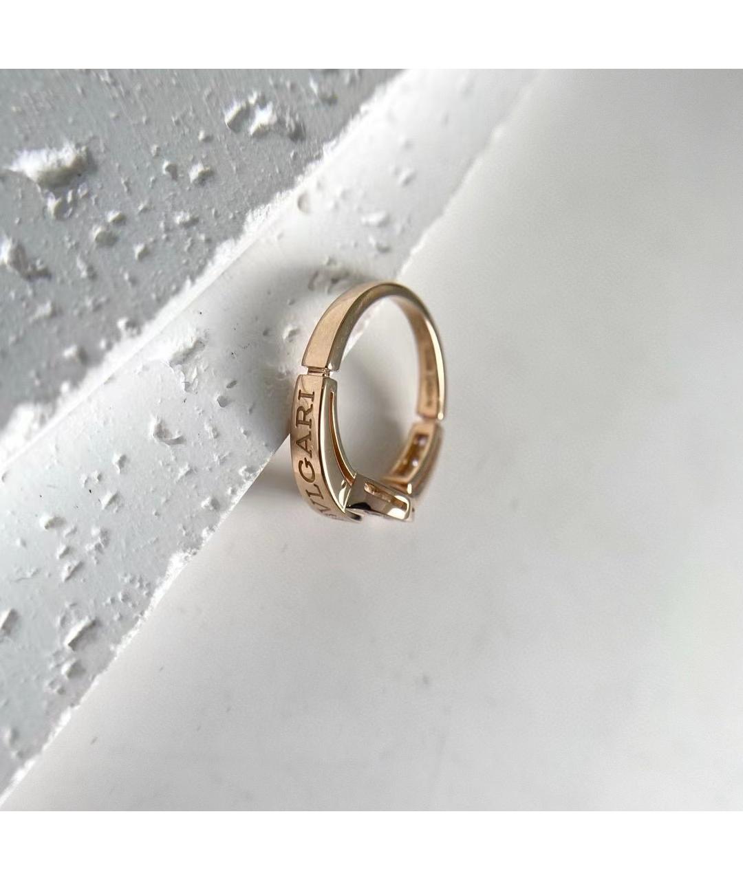 BVLGARI Золотое кольцо из розового золота, фото 6