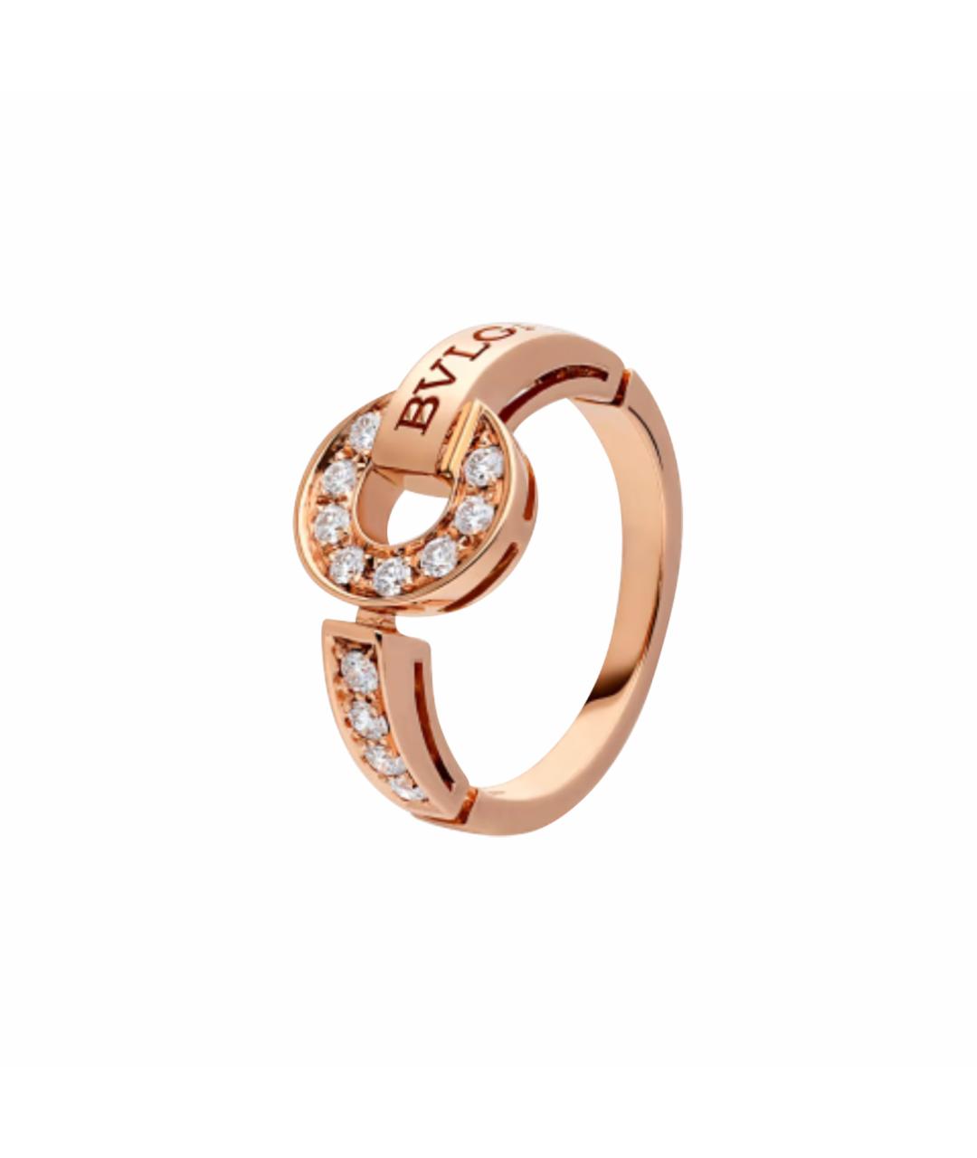 BVLGARI Золотое кольцо из розового золота, фото 1