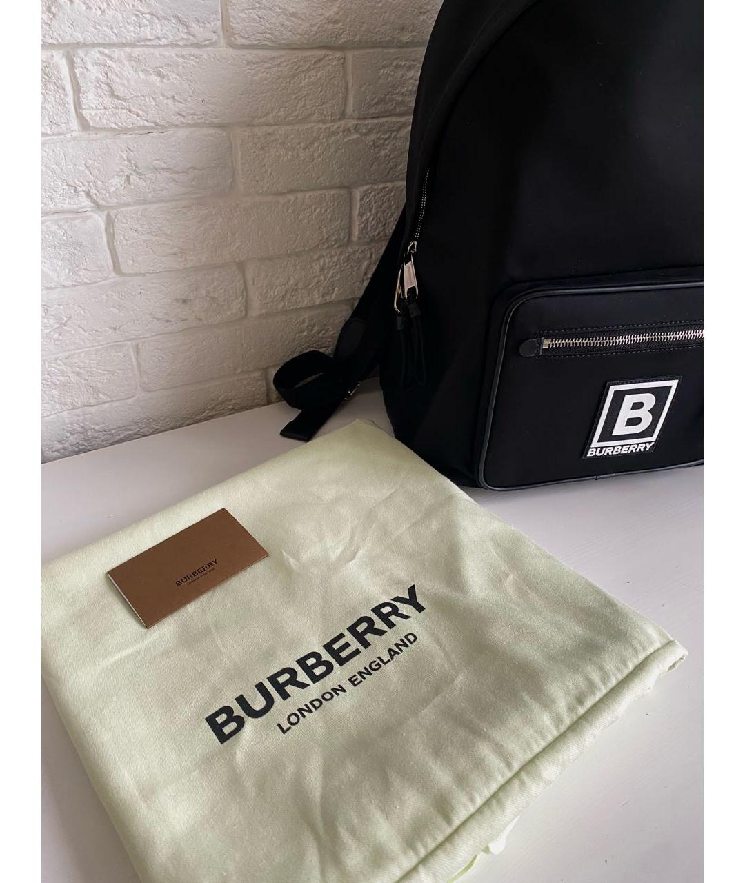 BURBERRY Черный рюкзак, фото 6