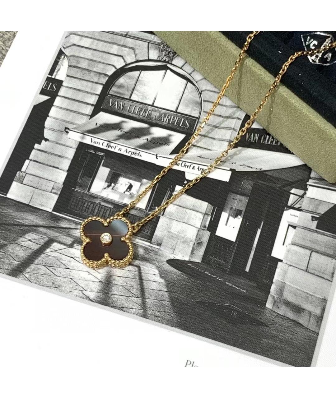 VAN CLEEF & ARPELS Золотое колье, фото 5