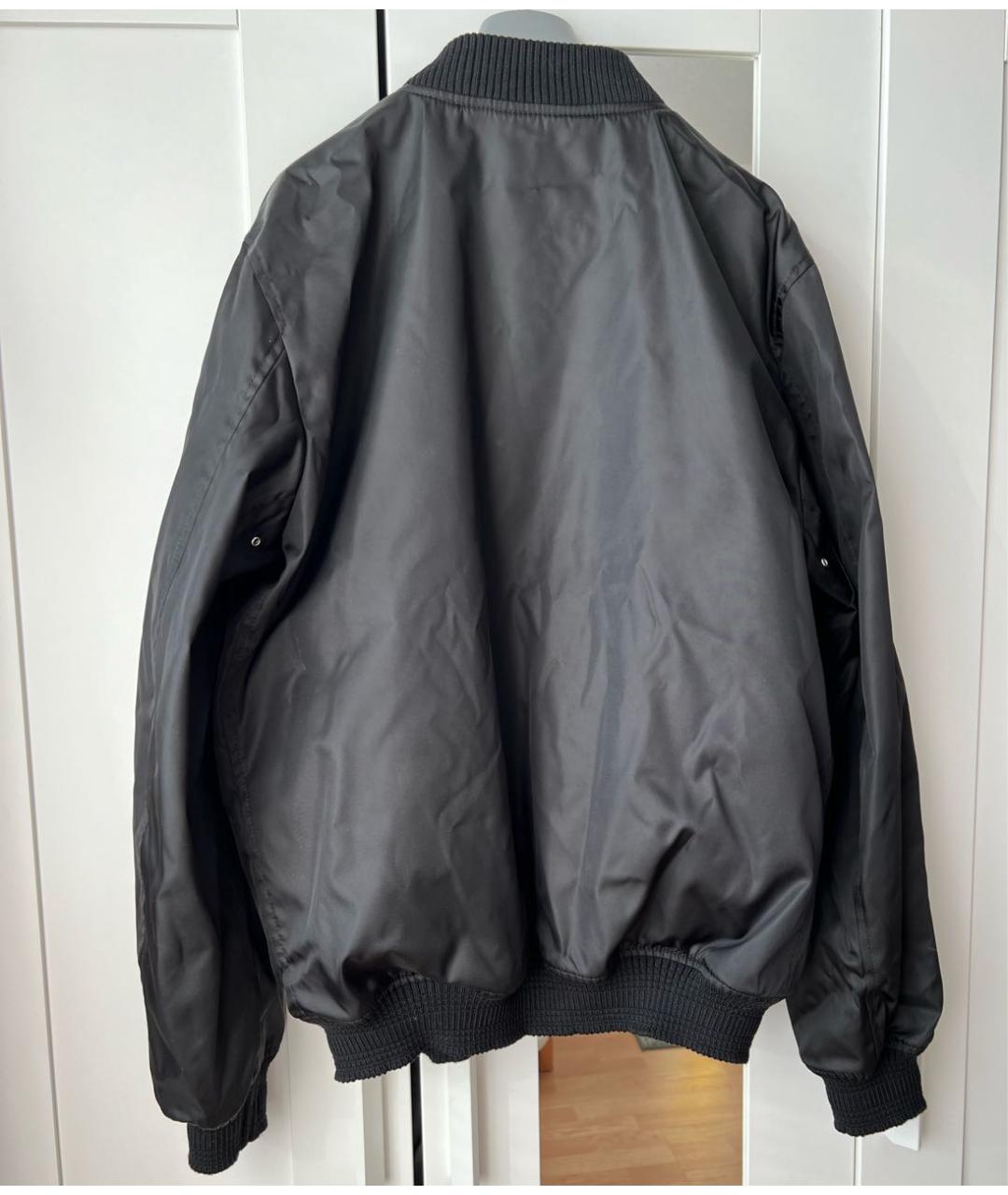 PRADA Черная полиамидовая куртка, фото 5