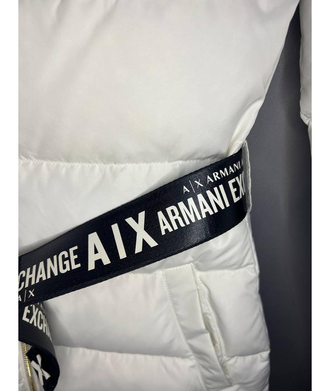 ARMANI EXCHANGE Белый пуховик, фото 5