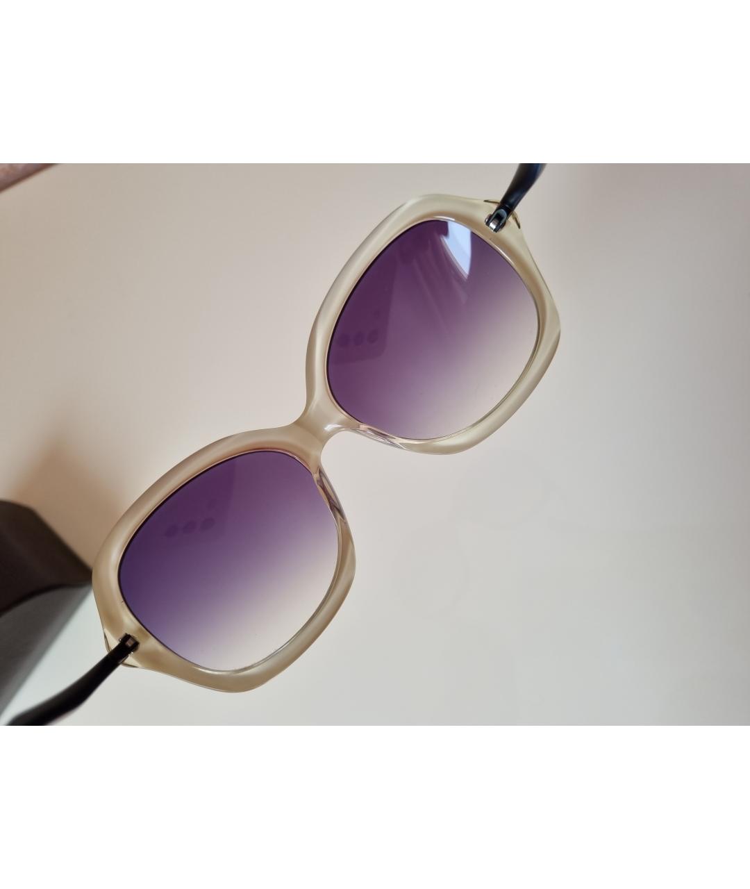 BADGLEY MISCHKA Фиолетовые пластиковые солнцезащитные очки, фото 4