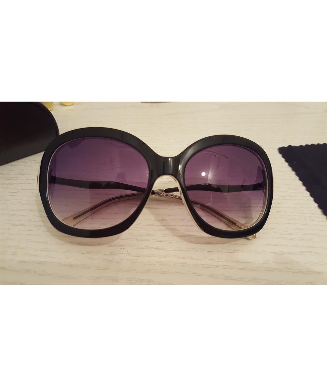 BADGLEY MISCHKA Фиолетовые пластиковые солнцезащитные очки, фото 5