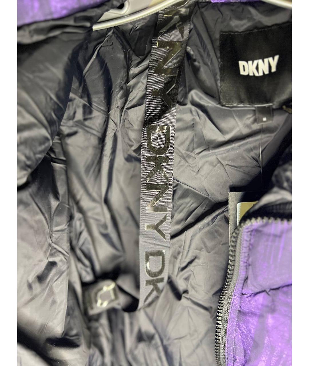 DKNY Фиолетовый пуховик, фото 3