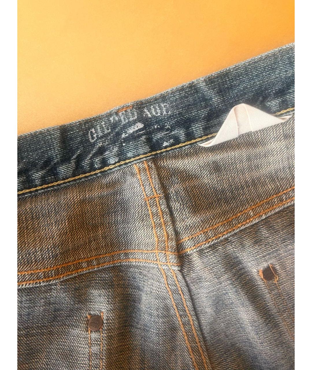 GILDED AGE Синие прямые джинсы, фото 3