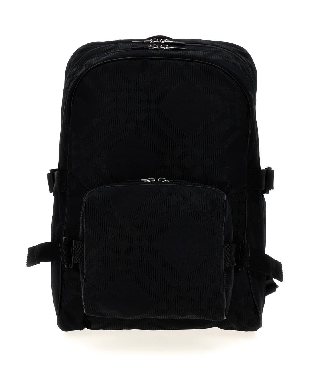 BURBERRY Черный синтетический рюкзак, фото 1