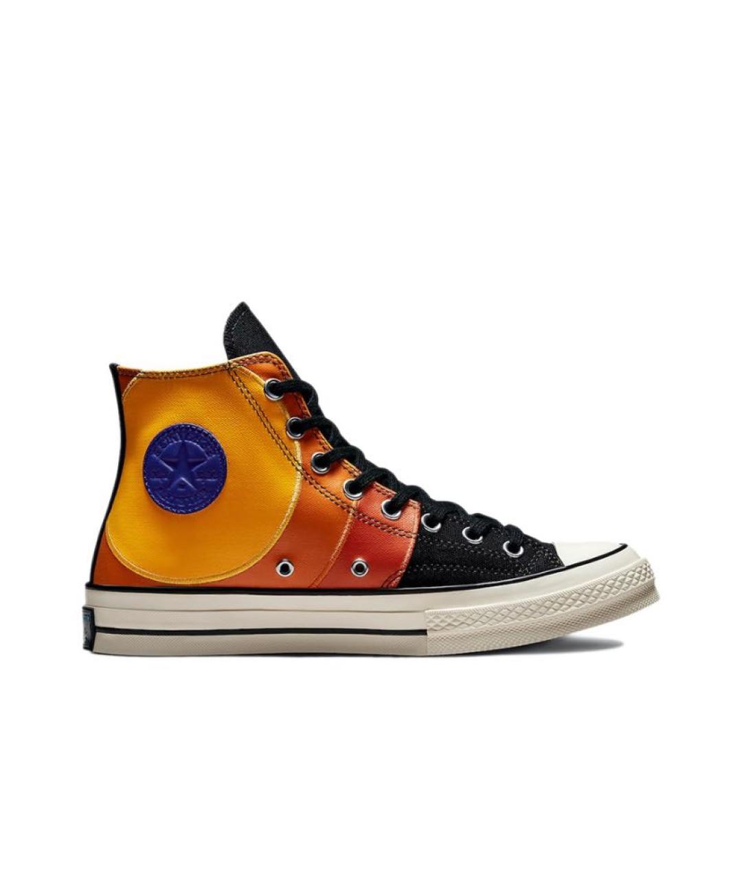 CONVERSE Мульти замшевые высокие кроссовки / кеды, фото 4