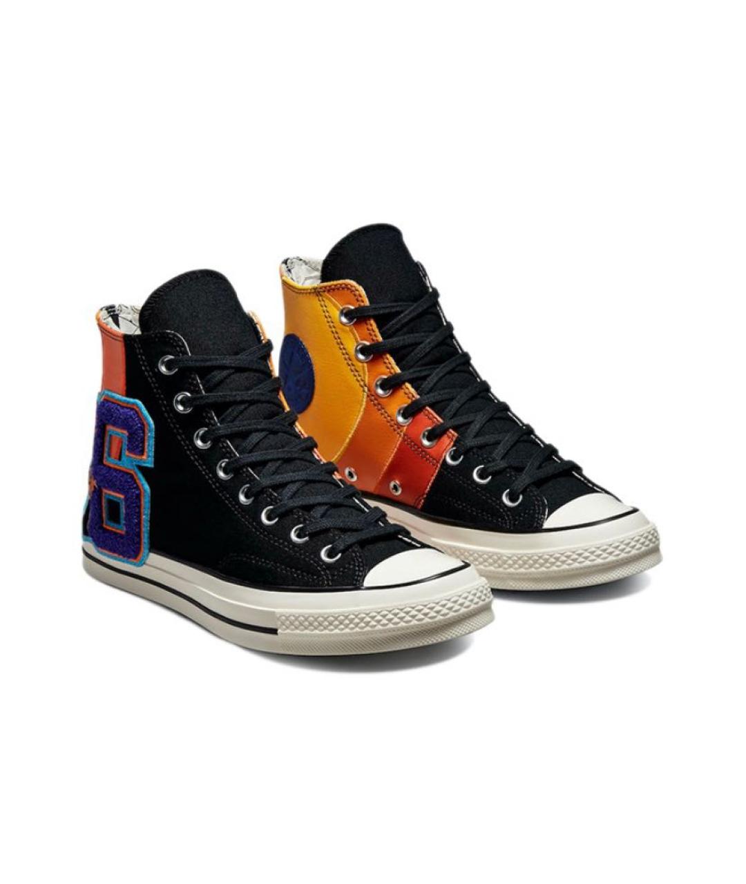 CONVERSE Мульти замшевые высокие кроссовки / кеды, фото 2