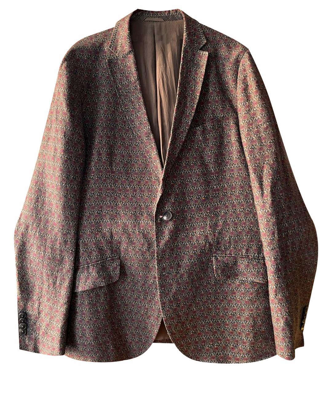 ETRO Мульти льняной пиджак, фото 1