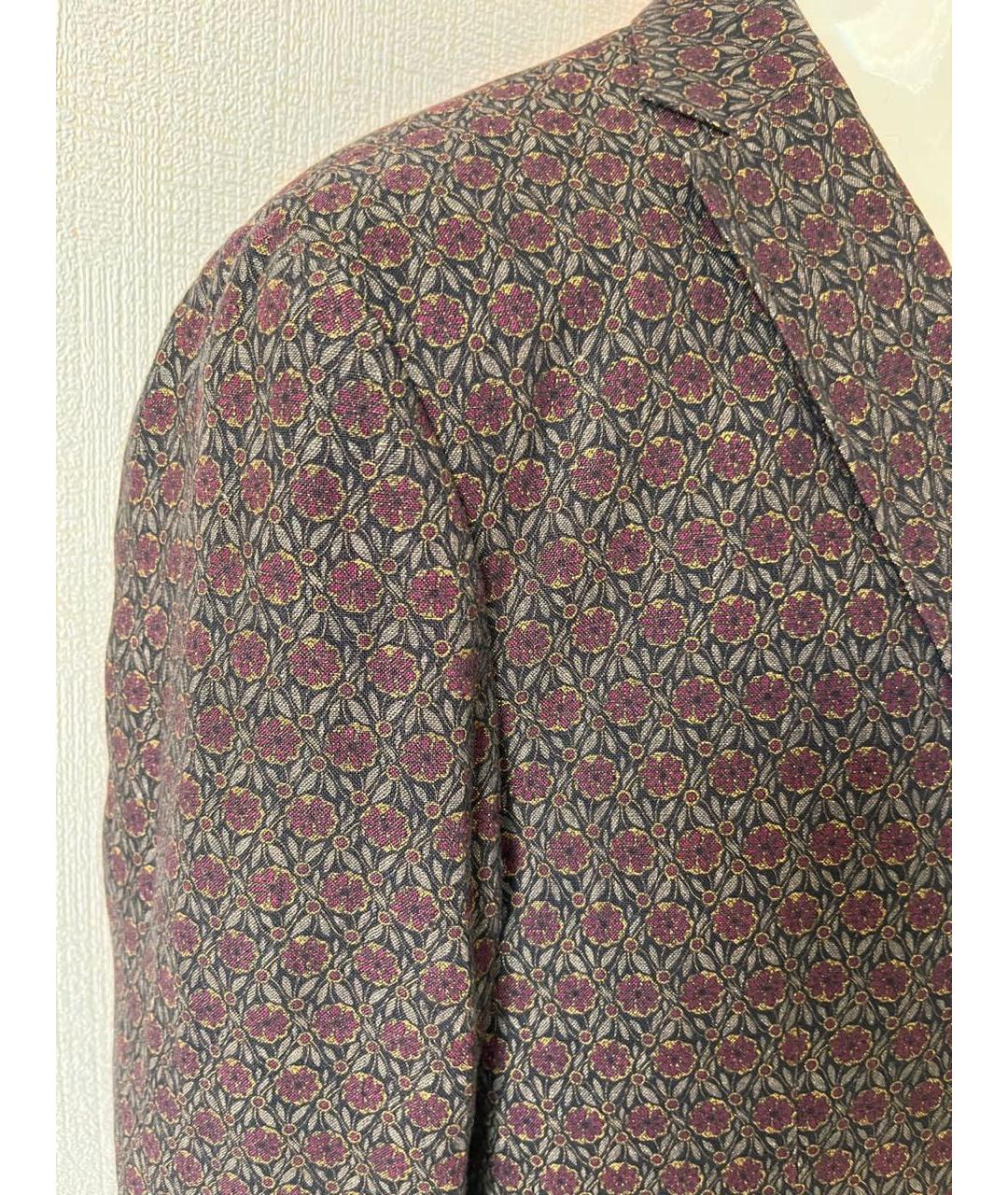 ETRO Мульти льняной пиджак, фото 5