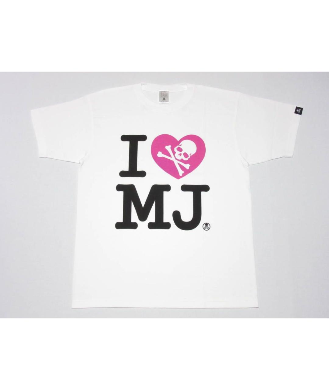 MASTERMIND JAPAN Белая хлопковая футболка, фото 7