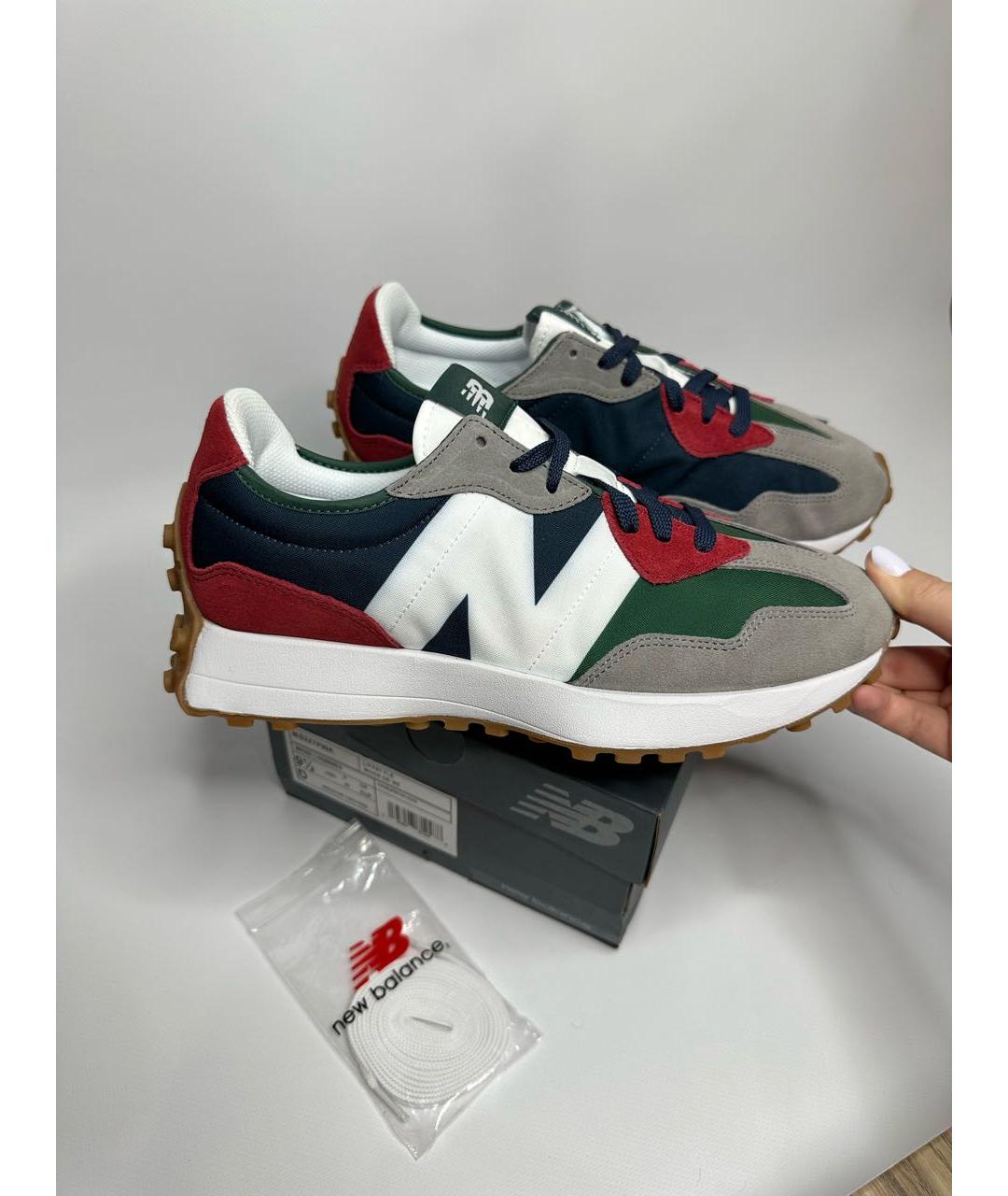 NEW BALANCE Мульти замшевые высокие кроссовки / кеды, фото 6