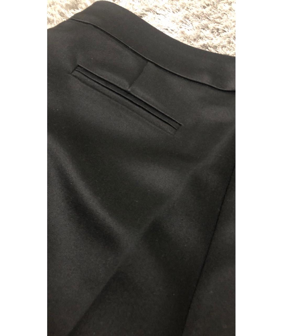 GIAMBATTISTA VALLI Черные прямые брюки, фото 3
