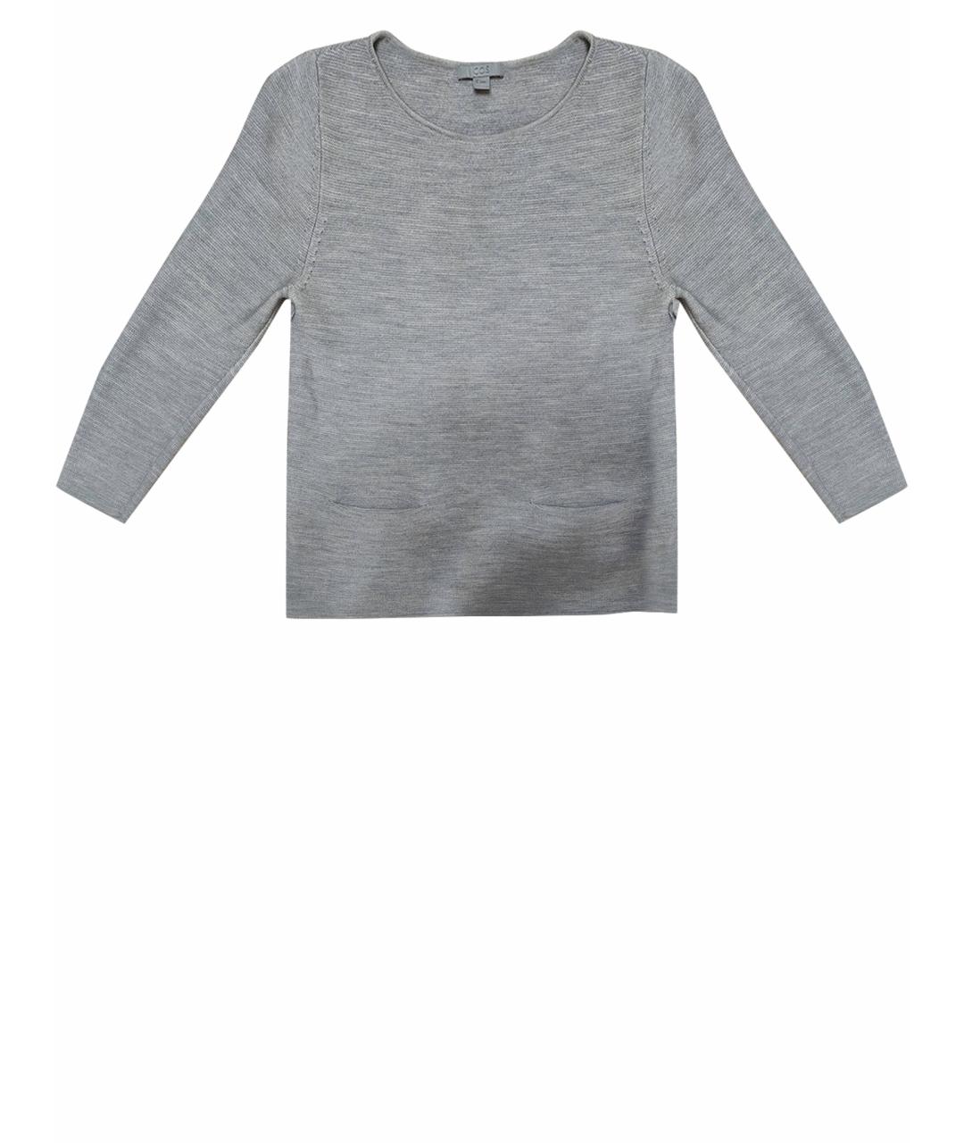 COS Серый шерстяной джемпер / свитер, фото 1