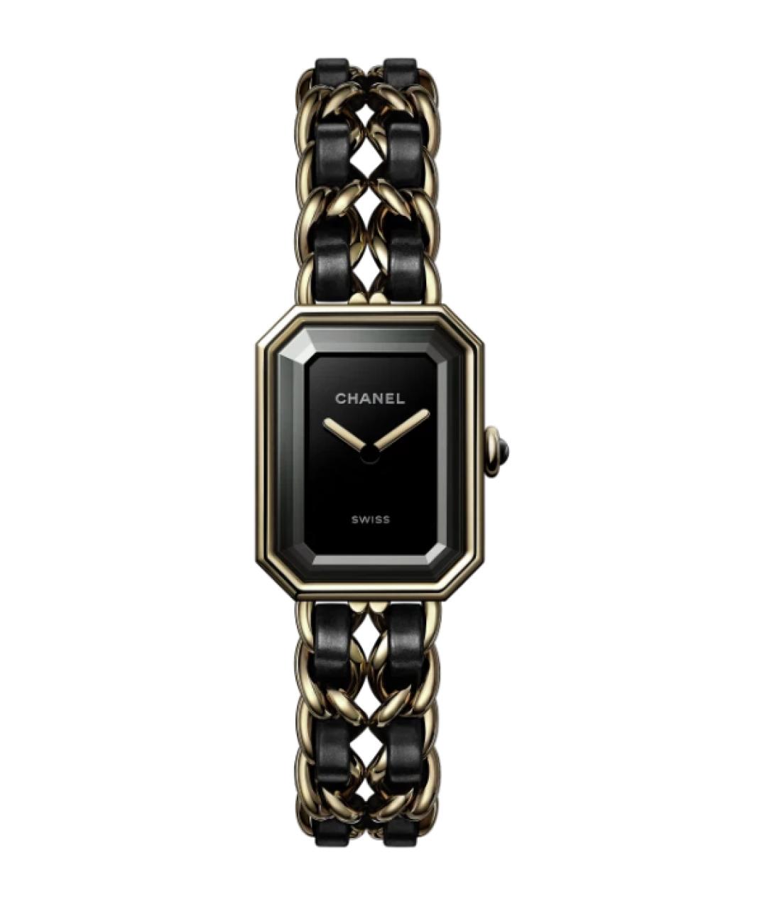 CHANEL PRE-OWNED Золотые металлические часы, фото 1