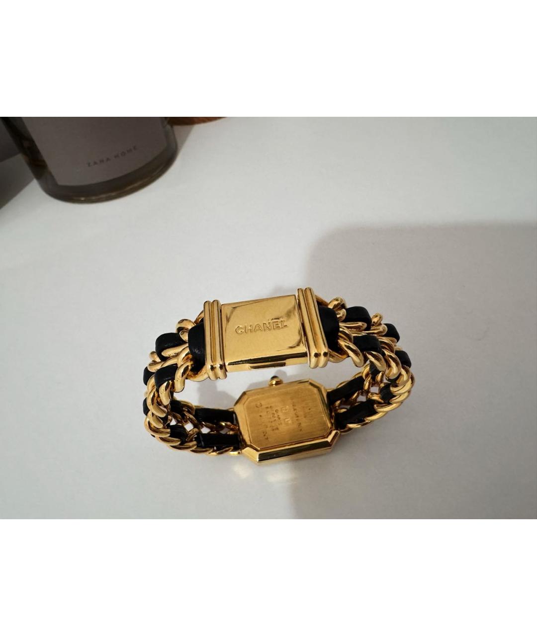 CHANEL PRE-OWNED Золотые металлические часы, фото 5
