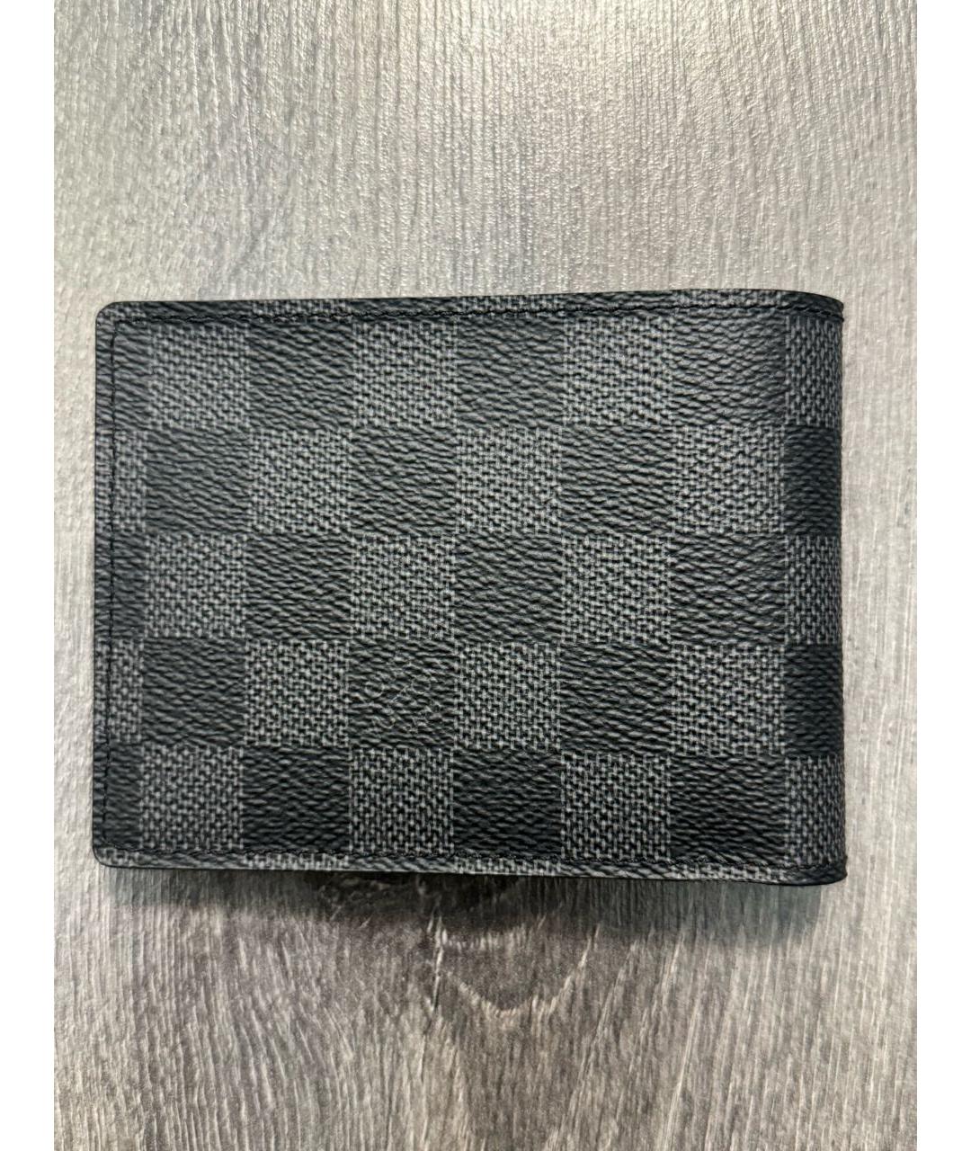 LOUIS VUITTON PRE-OWNED Черный кошелек, фото 2