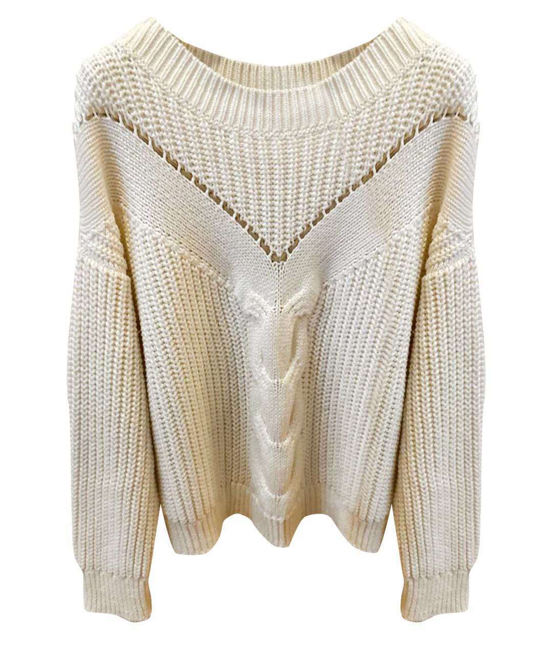 KITON Белый шелковый джемпер / свитер, фото 1