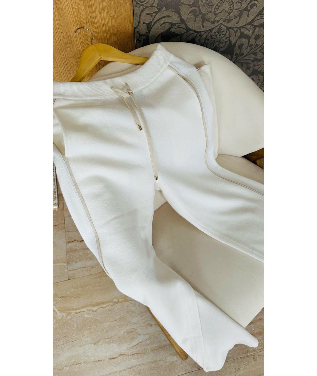 LORENA ANTONIAZZI Белый кашемировый костюм с брюками, фото 3