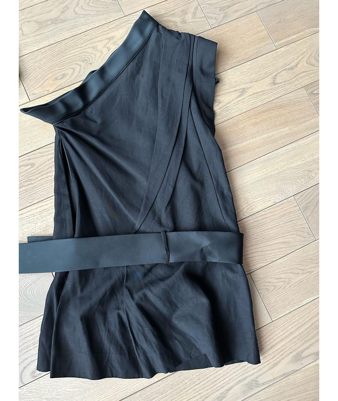 ISABEL MARANT Черное шерстяное коктейльное платье, фото 2