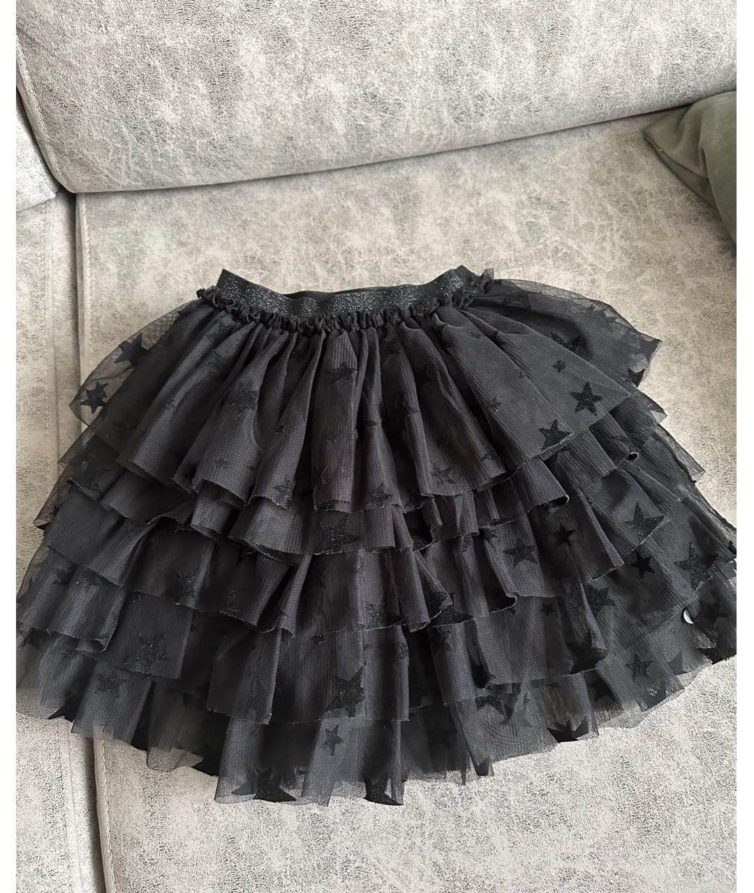 SONIA RYKIEL Черная синтетическая юбка, фото 4