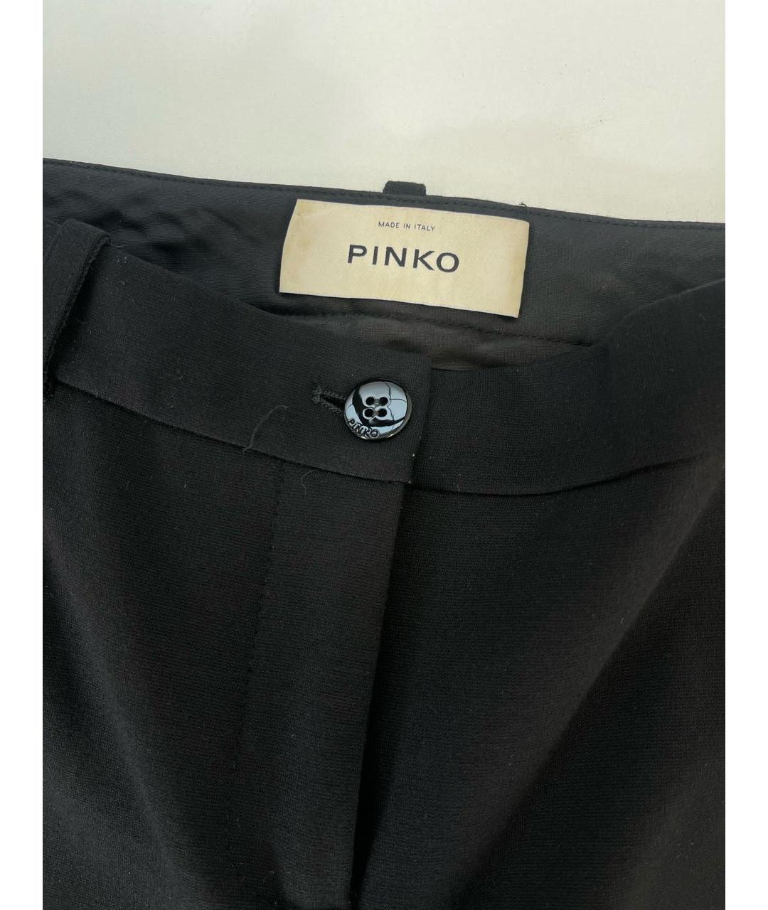 PINKO Черный вискозный костюм с брюками, фото 4