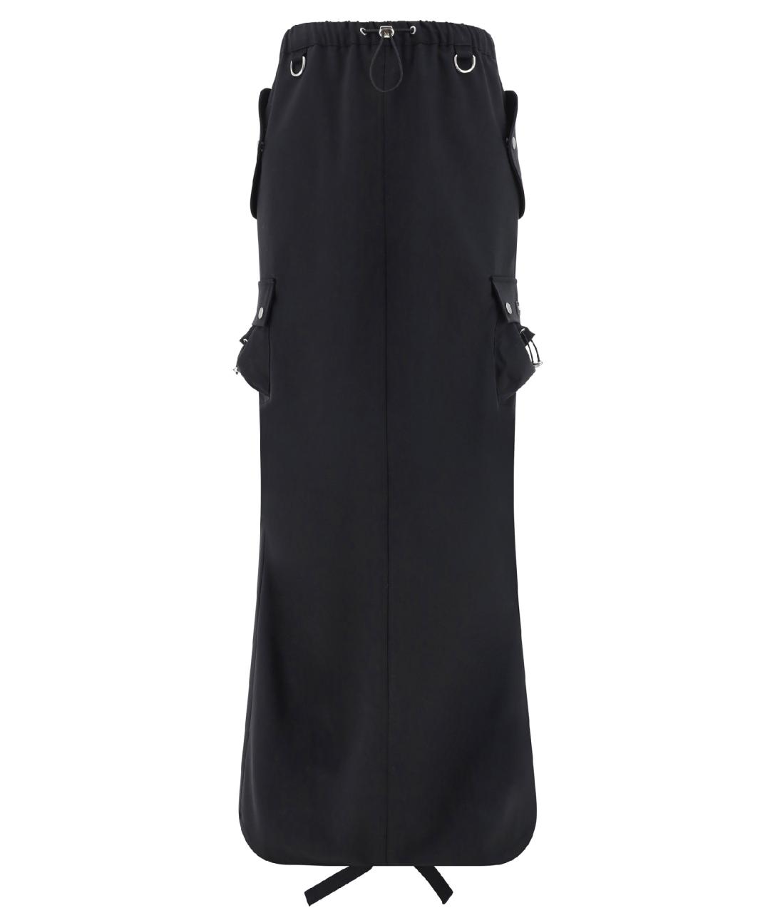 COPERNI Черная полиэстеровая юбка макси, фото 1