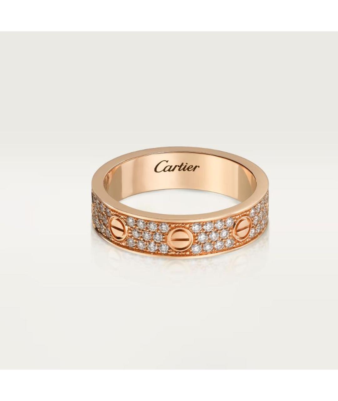 CARTIER Золотое кольцо из розового золота, фото 6